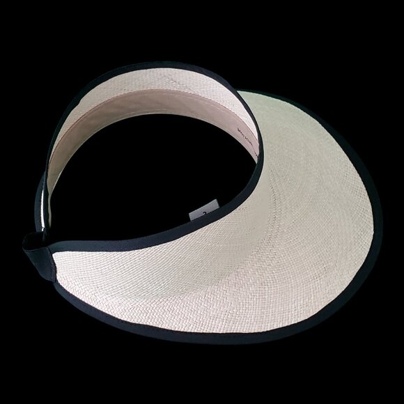 M.A.M.A. - Visor Women\'s Straw Hat White